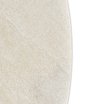 Стол обеденный с круглой керамической столешницей песчаного цвета Sand Ceramics варинант исполнения - 4 | Loft Concept в Рязани