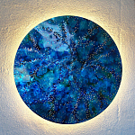 Светильник настенный «Голубая Планета» варинант исполнения - 2 | Loft Concept в Рязани