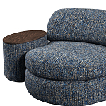 Кушетка со столиком Ulysses варинант исполнения - 6 | Loft Concept в Рязани