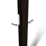 Вешалка с квадратным основанием и 4-мя металлическими крючками Industrial Metal Rust варинант исполнения - 3 | Loft Concept в Рязани