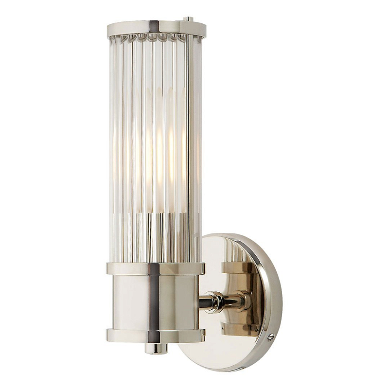 Ralph Lauren Бра Allen Single Sconce Хром Прозрачный (Transparent) Ralph Lauren Бра Allen Single Sconce Хром Прозрачный (Transparent) в Рязани | Loft Concept