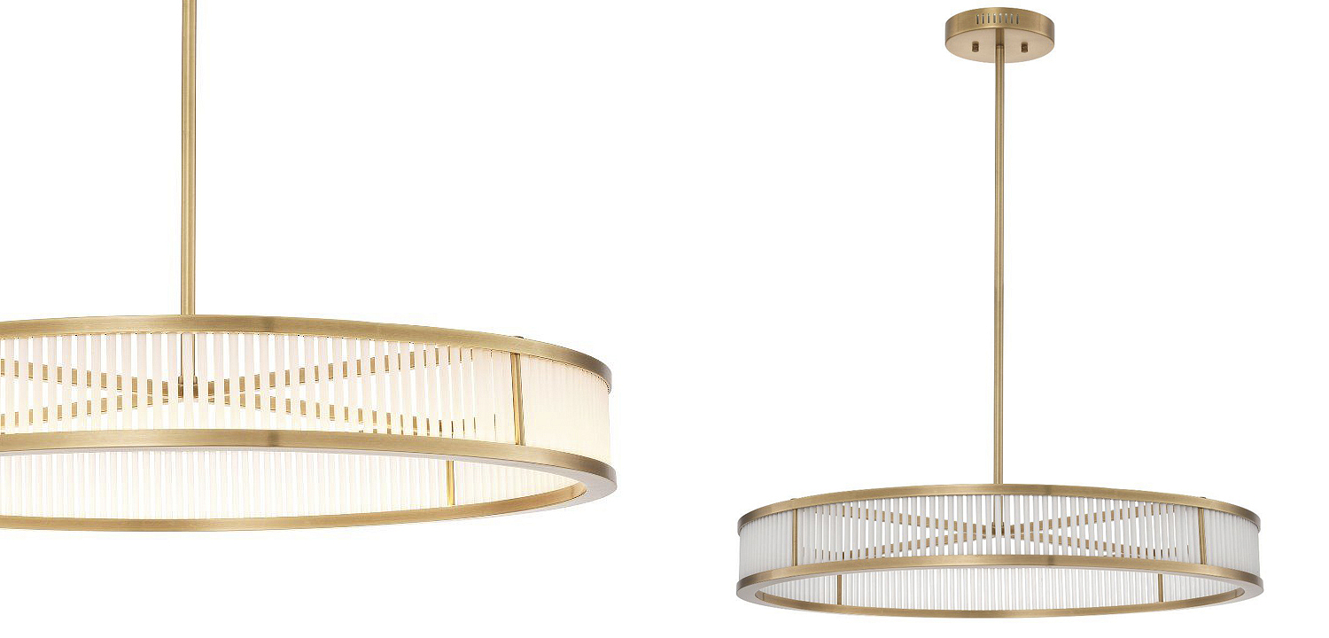 Люстра Eichholtz Chandelier Thibaud L Brass Люстра Eichholtz Chandelier Thibaud L Brass - Loft-Concept в Рязани