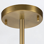 Потолочный светильник латунного цвета с цилиндрическим белым матовым плафоном Elstead Lighting варинант исполнения - 6 | Loft Concept в Рязани