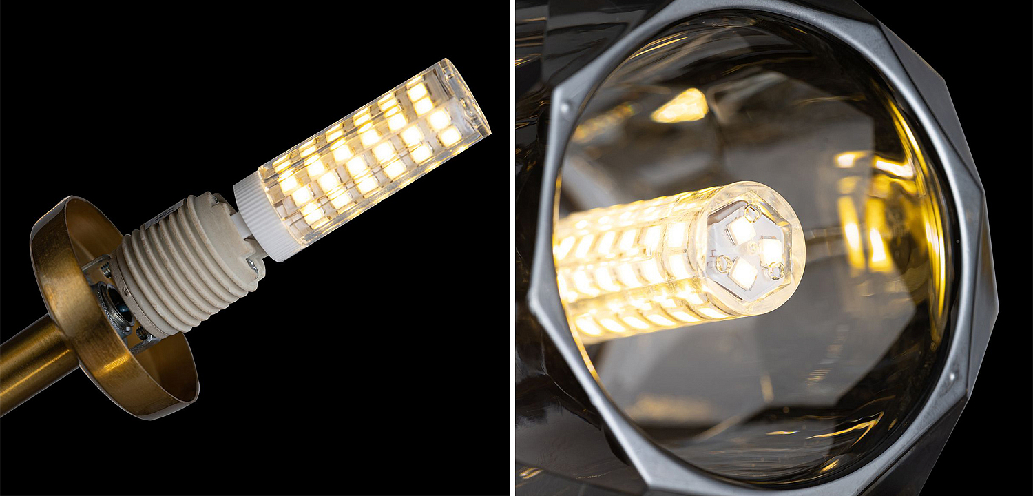 Люстра RH Boule De Cristal smoky 18 Люстра RH Boule De Cristal smoky 18 - Loft-Concept в Рязани