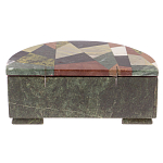 Шкатулка с зеркалом из натуральных камней Stone Casket варинант исполнения - 4 | Loft Concept в Рязани