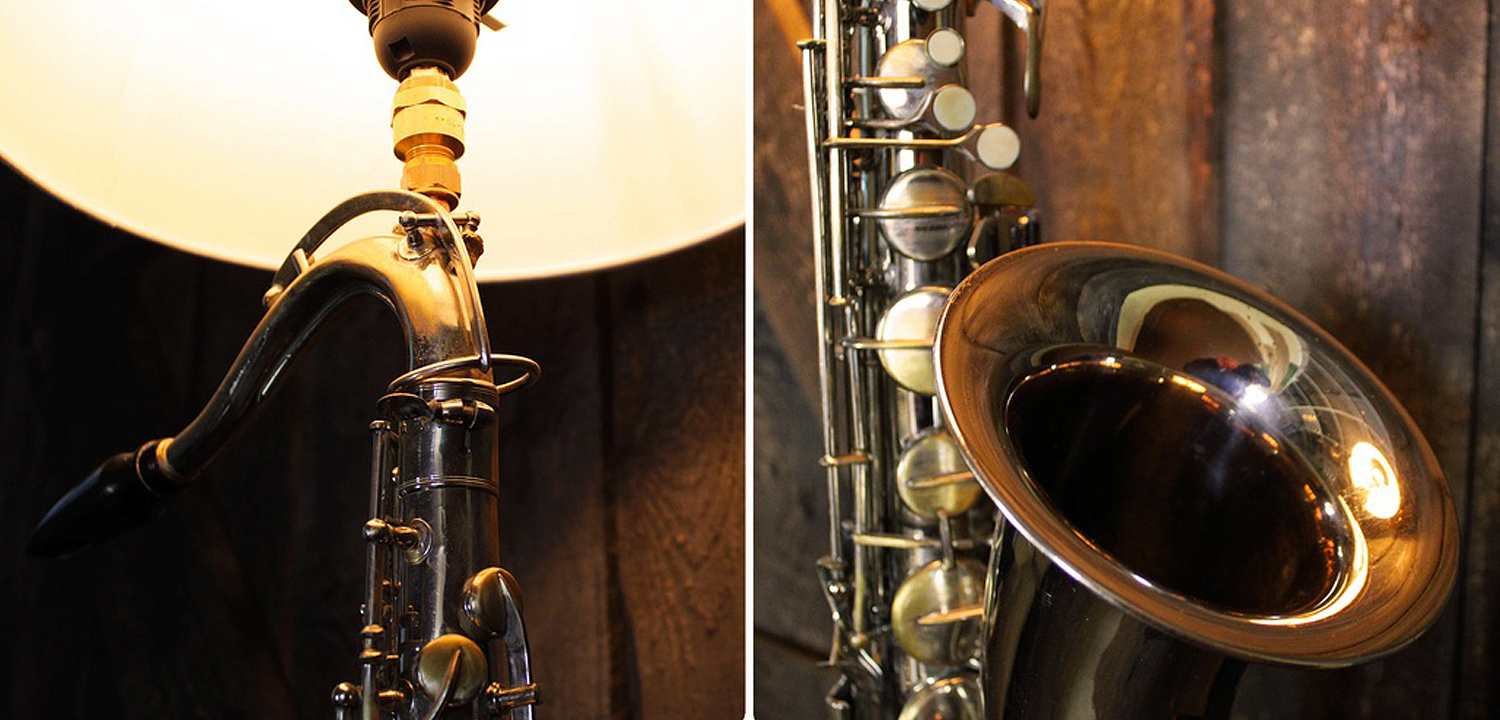Настольная лампа Saxophone Настольная лампа Saxophone - Loft-Concept в Рязани