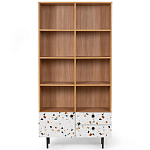 Широкий стеллаж с принтом Elise Rack варинант исполнения - 17 | Loft Concept в Рязани