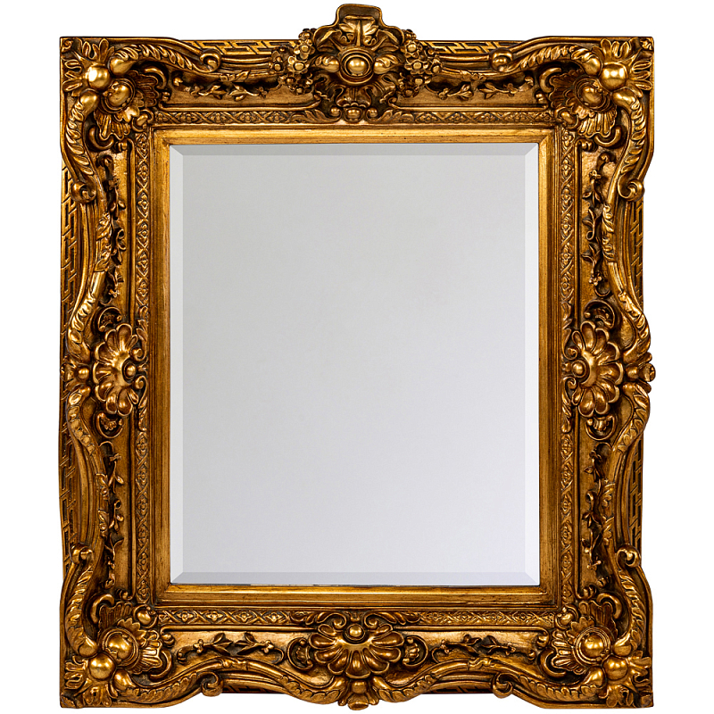 Зеркало настенное золотое с резным орнаментом Classic Ornament Mirror Золотой Зеркало Зеркало настенное золотое с резным орнаментом Classic Ornament Mirror Золотой Зеркало в Рязани | Loft Concept