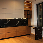 Кухонный гарнитур Шпон ясеня Willis Kitchen set варинант исполнения - 3 | Loft Concept в Рязани