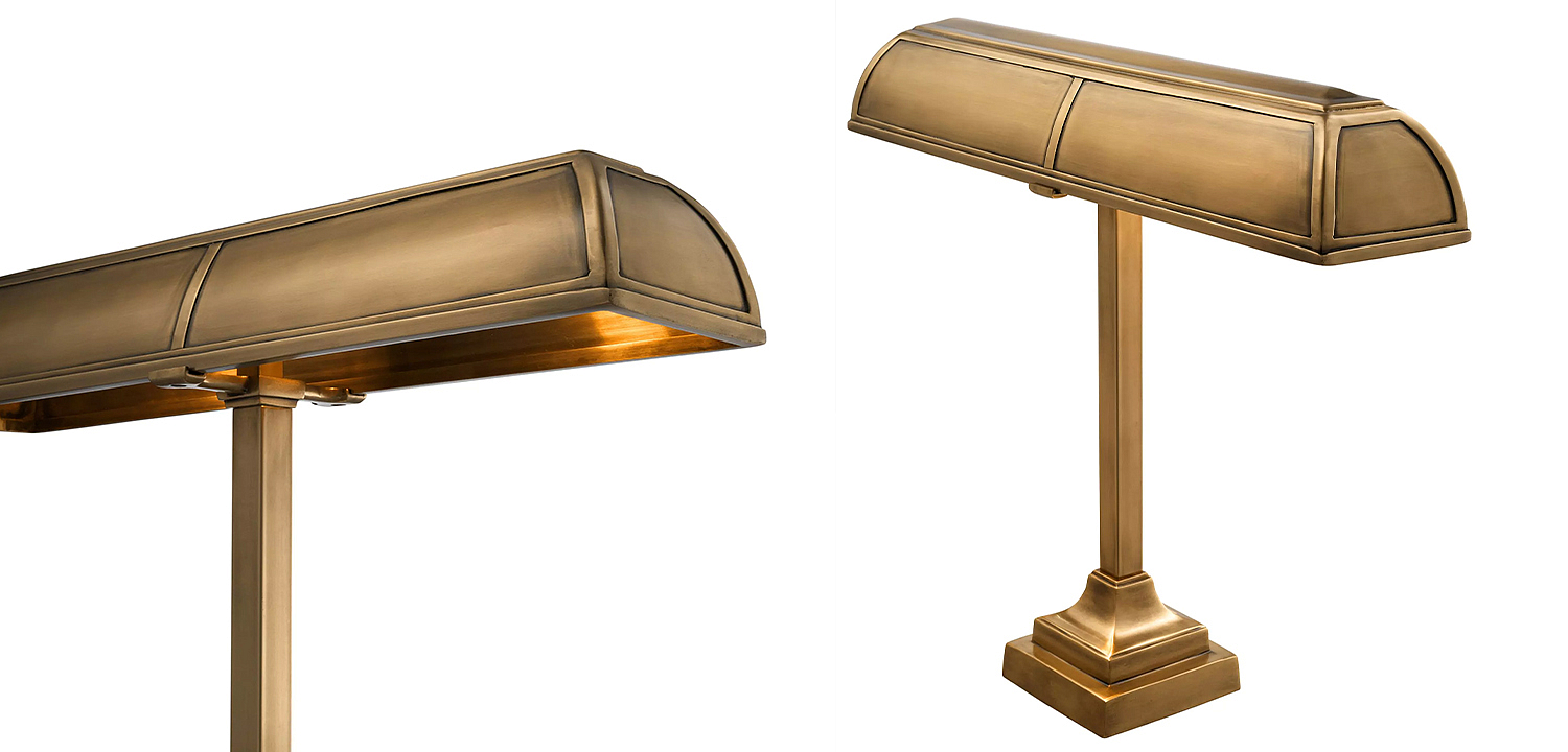Настольная лампа Eichholtz Desk Lamp Banker Trust Настольная лампа Eichholtz Desk Lamp Banker Trust - Loft-Concept в Рязани