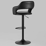 Барный стул черного цвета Strohach варинант исполнения - 5 | Loft Concept в Рязани