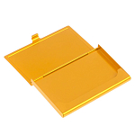 Визитница карманная металлическая с гравюрой Герба России в подарочной коробке Gold Metal Business Card Holders варинант исполнения - 2 | Loft Concept в Рязани