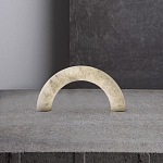 Прикроватная лампа из мрамора в форме дуги Rainbow Light варинант исполнения - 2 | Loft Concept в Рязани