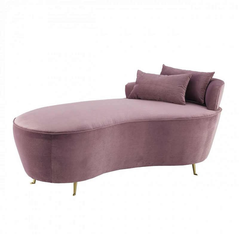Кушетка Eichholtz Sofa Donatella Сиреневый Латунь Кушетка Eichholtz Sofa Donatella Сиреневый Латунь в Рязани | Loft Concept