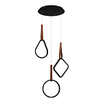 Подвесной светильник с геометрическими источниками света Geometric Architecture of Light варинант исполнения - 3 | Loft Concept в Рязани