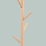 Напольная вешалка из массива бука Branches Hangers Light варинант исполнения - 3 | Loft Concept в Рязани
