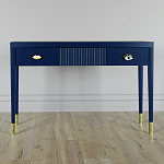 Туалетный стол - Трельяж Elsa Dreams Blue 120 см варинант исполнения - 5 | Loft Concept в Рязани