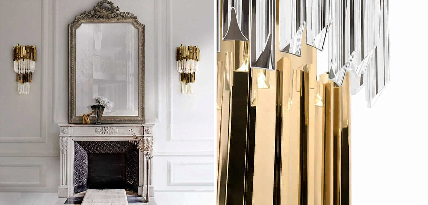 Бра Luxxu Modern Cascade Wall Lamp Gold 71 Бра Luxxu Modern Cascade Wall Lamp Gold 71 - Loft-Concept в Рязани