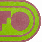 Дизайнерский ковер зеленый Poltronova Sofo Verosa Rug варинант исполнения - 7 | Loft Concept в Рязани