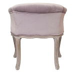 Кресло низкое в стиле прованс Розовый Велюр Louis French Armchair  варинант исполнения - 2 | Loft Concept в Рязани