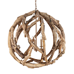 Люстра круглая в виде веток деревьев Natural Driftwood  варинант исполнения - 1 | Loft Concept в Рязани