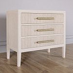 Тумба Primo  с тремя ящиками шпон Светлый дуб варинант исполнения - 3 | Loft Concept в Рязани