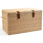 Плетеный сундук из ротанга Nicole Rattan Wicker Chest варинант исполнения - 1 | Loft Concept в Рязани