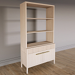 Стеллаж Primo с ящиками Светлый дуб  варинант исполнения - 2 | Loft Concept в Рязани