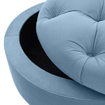 Круглый пуф на ножках Cheryl Pouf Light варинант исполнения - 2 | Loft Concept в Рязани