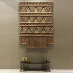 Панно Макраме коричневый цвет  варинант исполнения - 5 | Loft Concept в Рязани