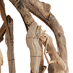 Люстра круглая в виде веток деревьев Natural Driftwood  варинант исполнения - 3 | Loft Concept в Рязани