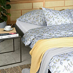 Постельное белье из сатина с рисунком 200х220 см Aurora Allure Sprout варинант исполнения - 4 | Loft Concept в Рязани