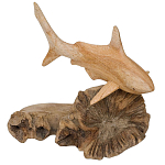 Статуэтка из дерева акула Animals of the World варинант исполнения - 4 | Loft Concept в Рязани