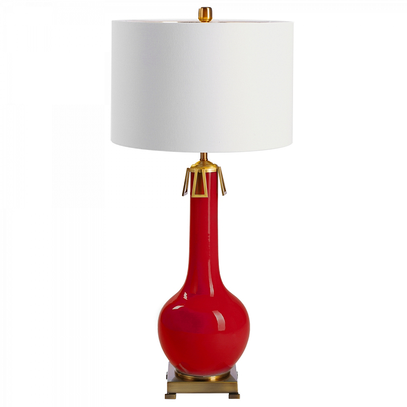 Настольная лампа Colorchoozer Table Lamp Red Красный Настольная лампа Colorchoozer Table Lamp Red Красный в Рязани | Loft Concept