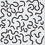 Плитка с узором Червячки варинант исполнения - 2 | Loft Concept в Рязани