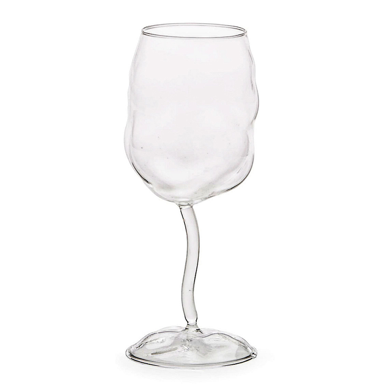 Бокал Seletti Wine Glass h.19.5 Прозрачное Стекло Бокал Seletti Wine Glass h.19.5 Прозрачное Стекло в Рязани | Loft Concept
