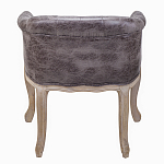 Кресло низкое в стиле прованс Louis French Armchair brown варинант исполнения - 3 | Loft Concept в Рязани