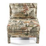 Кресло Lhasa с рисунком шинуазри  варинант исполнения - 3 | Loft Concept в Рязани