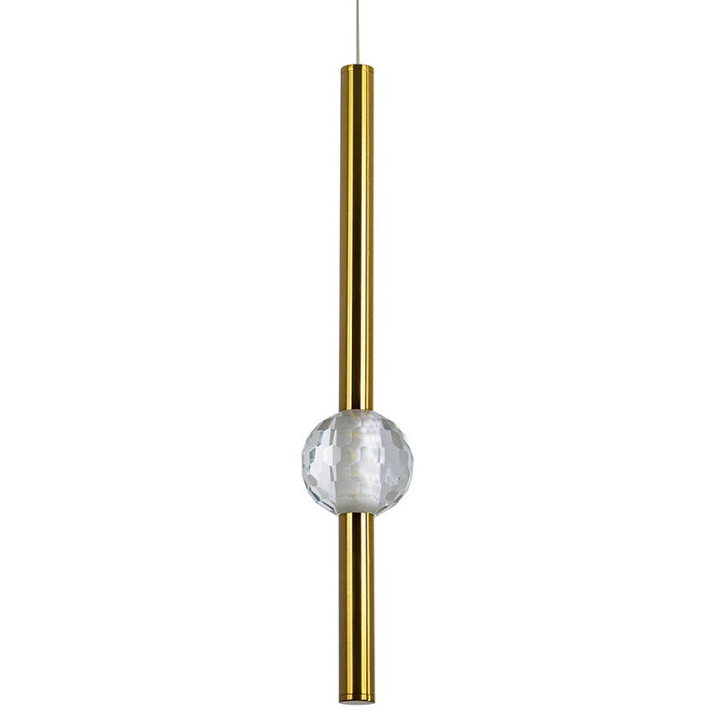 Подвесной светильник Celestin Spheres Brass Hanging Lamp Латунь Прозрачный Подвесной светильник Celestin Spheres Brass Hanging Lamp Латунь Прозрачный в Рязани | Loft Concept