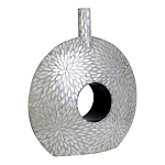 Ваза c инкрустацией Flower Grey варинант исполнения - 2 | Loft Concept в Рязани