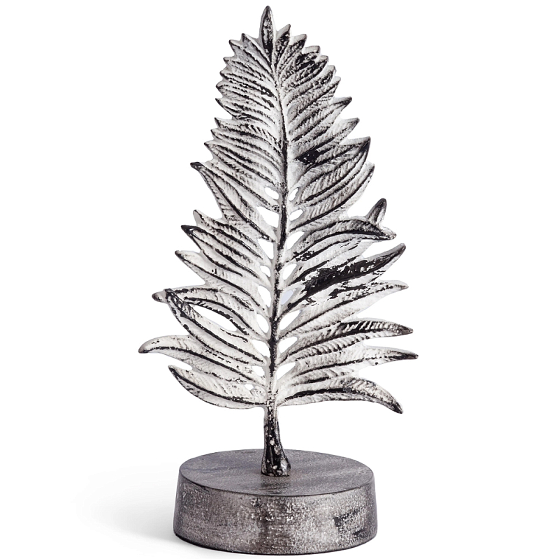 Статуэтка Metal Flowers античная платина Белое золото винтаж Статуэтка Metal Flowers античная платина Белое золото винтаж в Рязани | Loft Concept