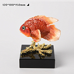 Статуэтка декоративная Рыбка-попугай Inhabitants of the Seas варинант исполнения - 6 | Loft Concept в Рязани