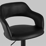 Барный стул черного цвета Strohach варинант исполнения - 7 | Loft Concept в Рязани