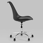 Офисный стул на металлическом основании EGGERY Black варинант исполнения - 2 | Loft Concept в Рязани
