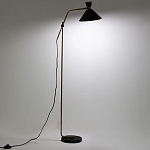 Торшер с поворотным плафоном Davy Brass Floor Lamp варинант исполнения - 4 | Loft Concept в Рязани