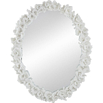 Зеркало овальное с багетом в виде кораллов Coral Dеcor варинант исполнения - 1 | Loft Concept в Рязани