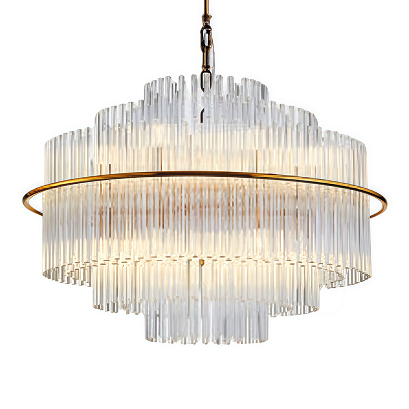 Люстра Nembus Латунь Прозрачный в Рязани | Loft Concept 