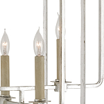 Люстра серебряная из пересекающихся прямоугольных элементов Intersecting Rectangles  варинант исполнения - 1 | Loft Concept в Рязани