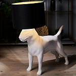 Лампа COLLECTION OF DOGS с абажуром Бультерьер варинант исполнения - 12 | Loft Concept в Рязани