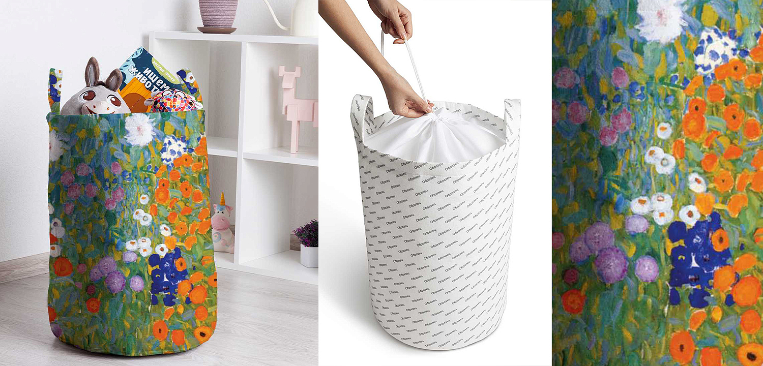 Корзина Flowers Impressionism Basket Корзина Flowers Impressionism Basket - Loft-Concept в Рязани